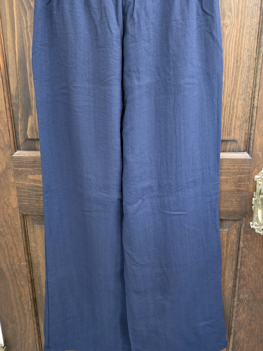 HALARA Women's Linen Like Fabric in Navy